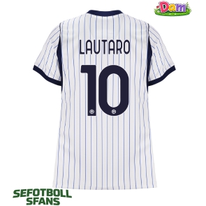 Inter Milan Lautaro Martinez #10 Bortatröja Kvinnor 2026-27 Kortärmad